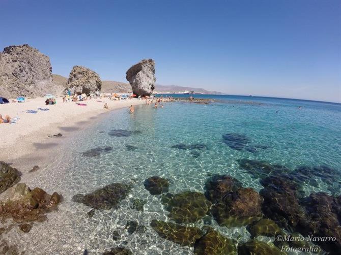 Apartamento Con Vistas Al Mar En Carboneras Kültér fotó